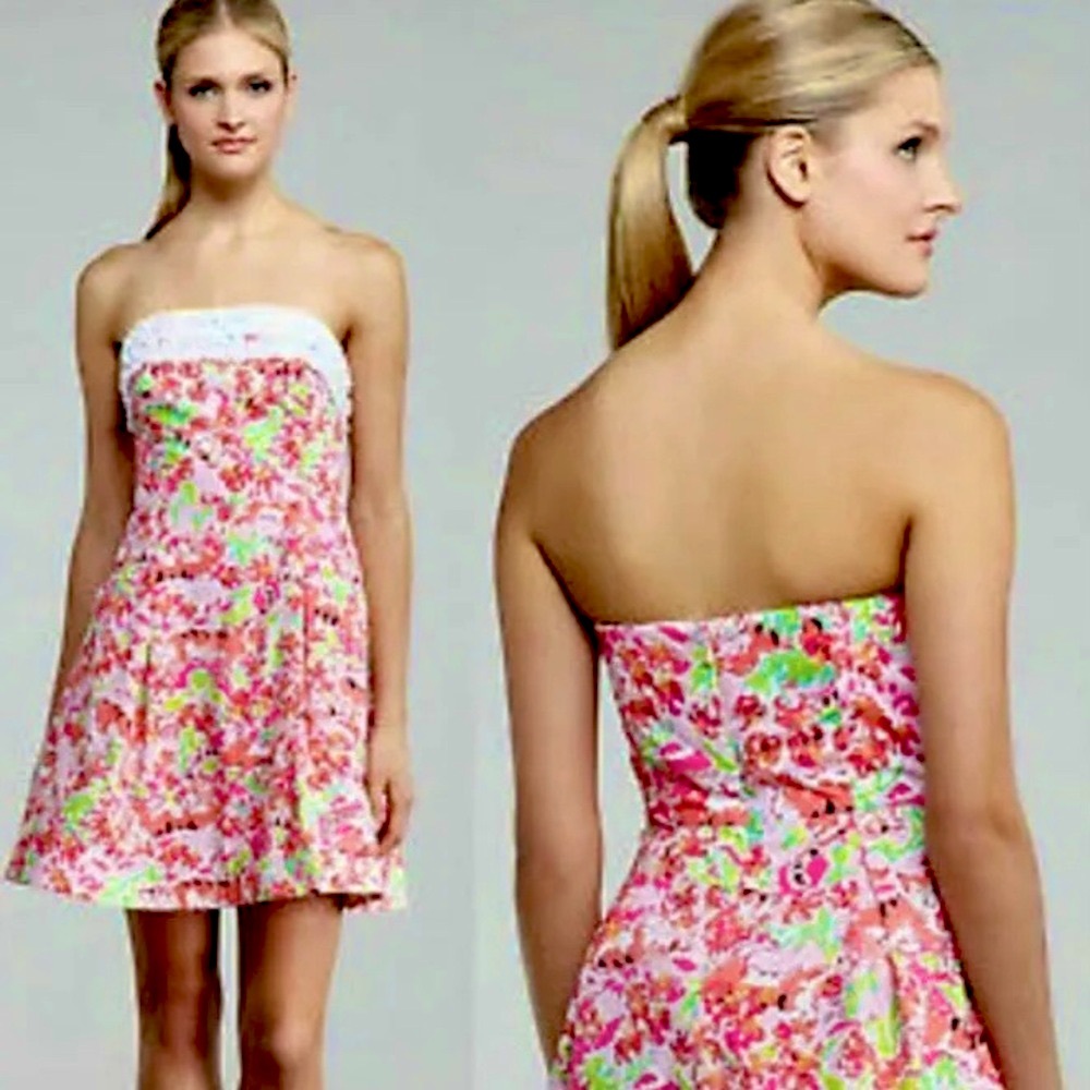 Lilly Pulitzer Call Me Kitty Ferra Dress Size 0 - Picture 5 of 10